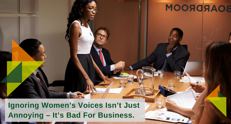 ignoring womens voices